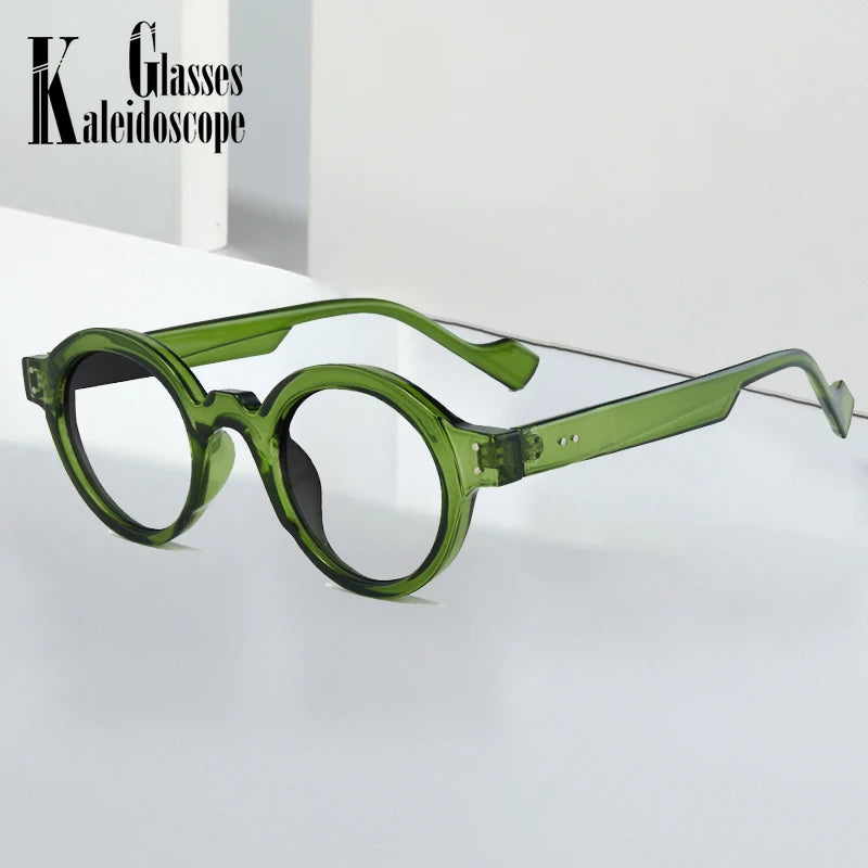 Reading Glasses Women Classic Vintage  Trendy Anti Blue Light Computer Eyewear Men Thick Round Frame Hyperopia Glasses Unisex