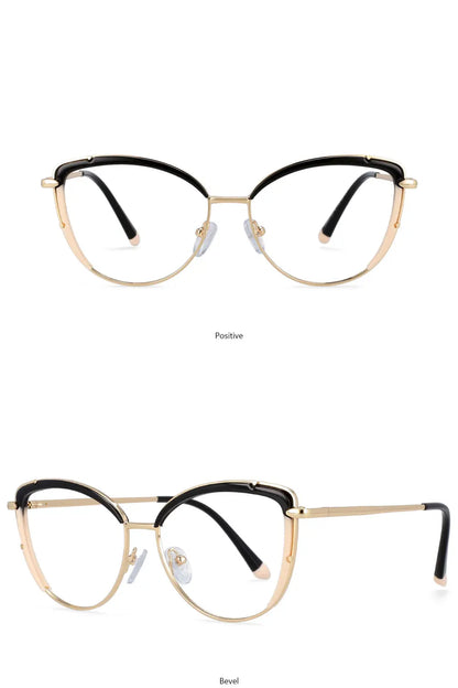 COMPUTER GLASSES ANTI BLUE LIGHT Frames Women Tr90 Fashion Computer Eyeglasses