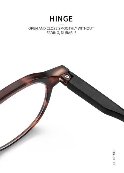 ANTI BLUE LIGHT Retro Circular  Glasses Blue Light Blocking Round Computer Eyeglasses for Unisex Fashion