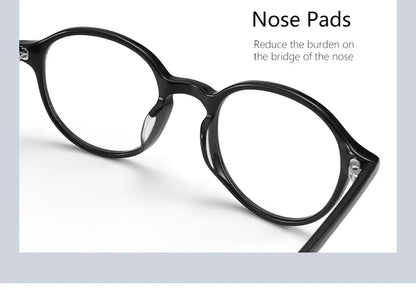 Acetate  Anti Blue Light Computer Eyeglasses Unisex