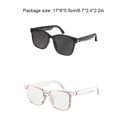 Ai Smart Glasses Unisex  Smart Glasses Translator 144 Languages Real-time Translation  Translation Bluetooth AI Translator Glasses Built-in Mic Speakers