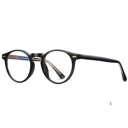 ANTI BLUE LIGHT Round Prescription Glasses Men's Eyeglasses Lunettes Myopia Lenses Eyepieces for Reading Glass Eyewear