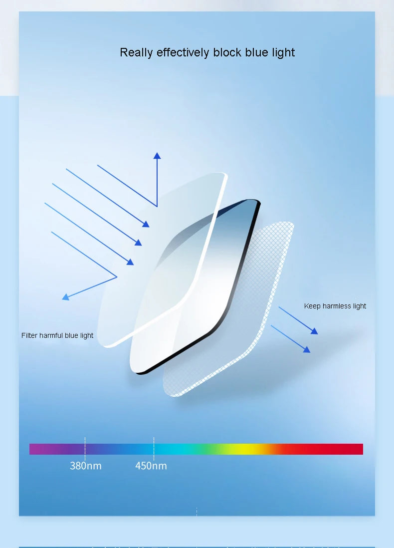 ANTI BLUE LIGHT Wood Pattern Retro /  Glasses for Men Optical TR90 MEN / WOMEN  Square Glasses Frame  Clear Lens Gift Frames F75233