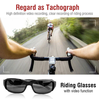 Ai Smart Glasses Unisex  Mini Glasses Camera Portable Outdoor Security Sports DV DVR Video Recorder Surveillance Camcorder For Driving