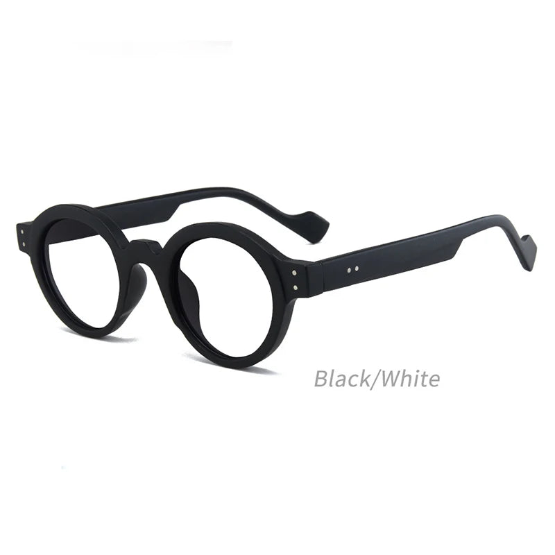 Reading Glasses Women Classic Vintage  Trendy Anti Blue Light Computer Eyewear Men Thick Round Frame Hyperopia Glasses Unisex
