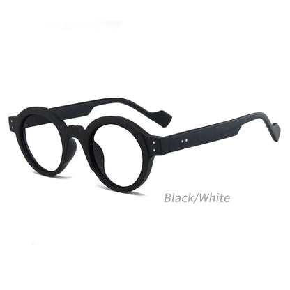 Reading Glasses Women Classic Vintage  Trendy Anti Blue Light Computer Eyewear Men Thick Round Frame Hyperopia Glasses Unisex